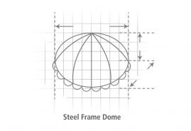 Steel Frame Dome